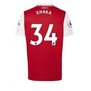 Arsenal Granit Xhaka #34 Hemmatröja 2022-23 Korta ärmar